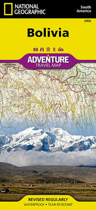 Buy map Bolivia Adventure Map 3406