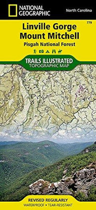 Buy map Linville Gorge, Mount Mitchell and Pisgah National Forest