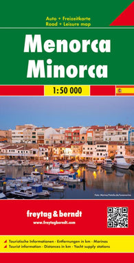 Buy map Menorca Road + Leisure Map