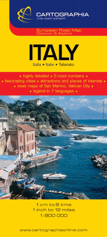 Buy map Italy by Cartographia