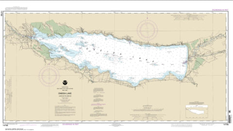 Buy map Oneida Lake - Lock 22 to Lock 23 (14788-19) by NOAA