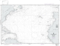 Buy map North Atlantic Ocean - Southern Sheet (NGA-120-6) by National Geospatial-Intelligence Agency