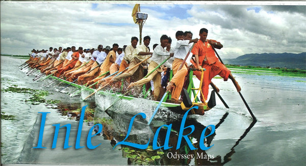Buy map Inle Lake, Myanmar by Odyssey Publications
