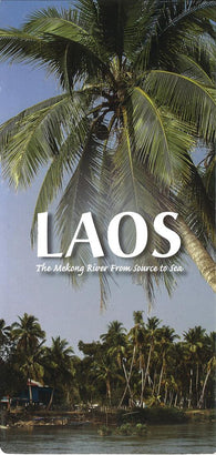 Buy map Laos : the Mekong River from source to sea