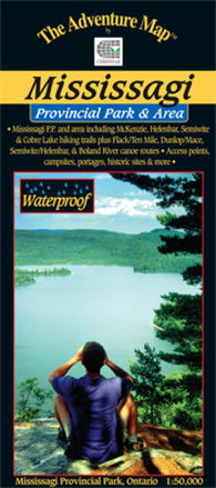 Buy map Mississagi Provincial Park & Area Hiking Map