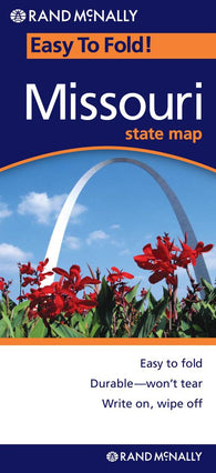 Buy map Missouri, Easy to Fold by Rand McNally