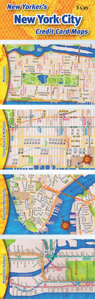 Buy map Credit Card Maps: New York City Set by Opus Publishing