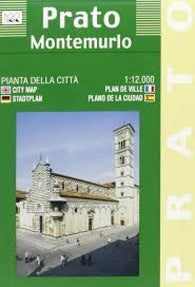 Buy map Prato and Montemurlo, Italy by Litografia Artistica Cartografica