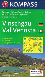 Buy map Vinschgau/Val Venosta