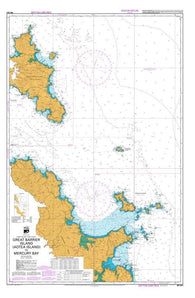 Buy map GREAT BARRIER ISLAND (AOTEA ISLAND) TO MERCURY BAY (531) by Land Information New Zealand (LINZ)