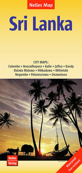 Buy map Sri Lanka by Nelles Verlag GmbH