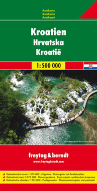 Buy map Croatia by Freytag-Berndt und Artaria