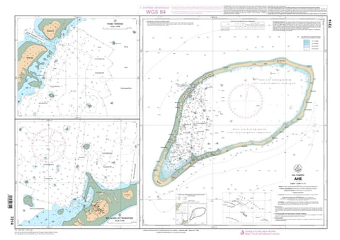 Buy map Mouillage de Tenukupara by SHOM