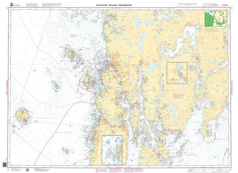 Buy map KARMSUND - RYVARDEN (17) by Kartverket