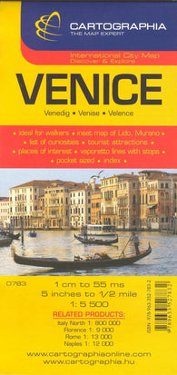Buy map Venice = Venedig = Venise = Velence