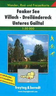 Buy map Faaker See-Villach Unteres Gailtal, WK 224 by Freytag-Berndt und Artaria