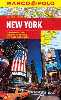 Buy map New York City, New York by Marco Polo Travel Publishing Ltd