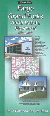 Buy map Fargo/Grand Forks, North Dakota : Moorhead, Minnesota by The Seeger Map Company Inc.