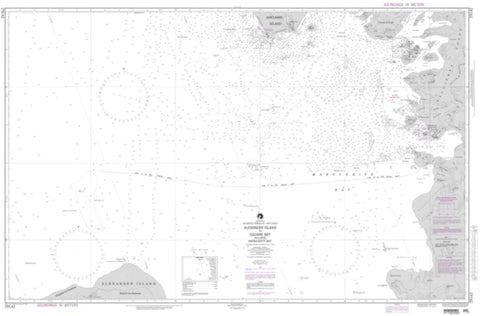 Buy map Alexander Island To Square Bay Including Marguerite (NGA-29142-3) by National Geospatial-Intelligence Agency