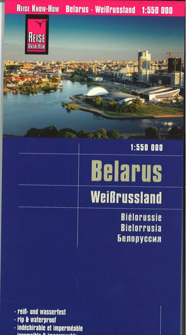 Buy map Belarus 1:550 000 = Weißrussland 1:550 000 = Biélorussie 1:550 000 = Bielorrusia 1:550 000 1:550 000