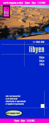 Buy map Libyen = Libya = Libia