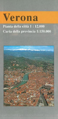 Buy map Verona, Italy, City and Province by Litografia Artistica Cartografica