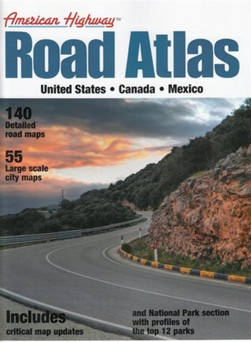 Buy map United States, Canada and Mexico Highway Road Atlas, small version by Mapping Specialists Ltd.