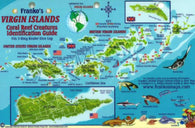 Buy map Caribbean Fish Card, Virgin Islands Reef Creatures 2010 by Frankos Maps Ltd.