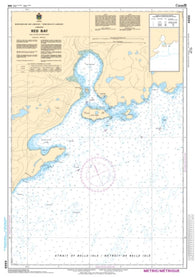 Buy map Red Bay by Canadian Hydrographic Service