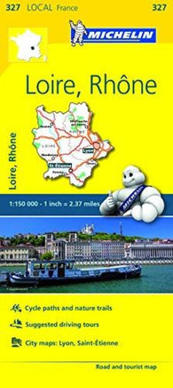 Buy map Loire, Rhone (327) by Michelin Maps and Guides