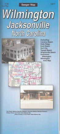 Buy map Wilmington and Jacksonville, North Carolina by The Seeger Map Company Inc.