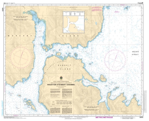 Buy map Houston Stewart Channel by Canadian Hydrographic Service