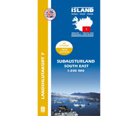 Buy map South East Iceland, Regional Map 7 - 1:200,000