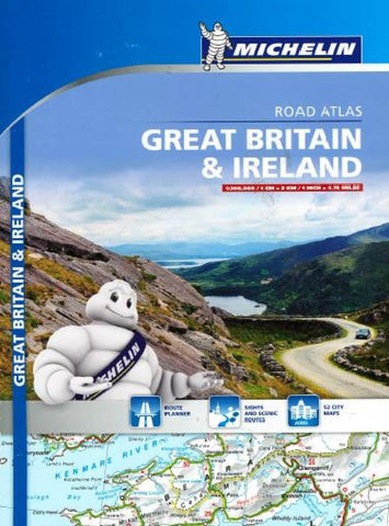 Buy map Great Britain & Ireland, Touring and Road Atlas (122) by Michelin Maps and Guides