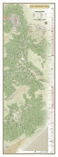 Buy map Colorado Trail [in gift box]