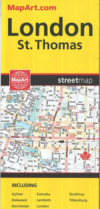 Buy map London, St. Thomas, ON City Map