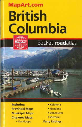 Buy map British Columbia Pocket Road Atlas by Canadian Cartographics Corporation