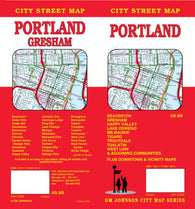 Buy map Portland, Oregon and Vicinity by GM Johnson