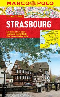 Buy map Strasbourg, France by Marco Polo Travel Publishing Ltd