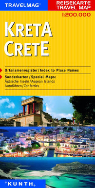Buy map Crete, Greece by Kunth Verlag
