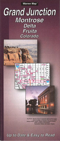Buy map Grand Junction, Montrose, Delta and Fruita, Colorado by The Seeger Map Company Inc.