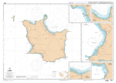 Buy map Ile Mare - Baie de Tadine - Baie de lAllier (Baie de Puan) - Mouillage de La Roche by SHOM