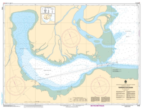 Buy map Terrington Basin by Canadian Hydrographic Service