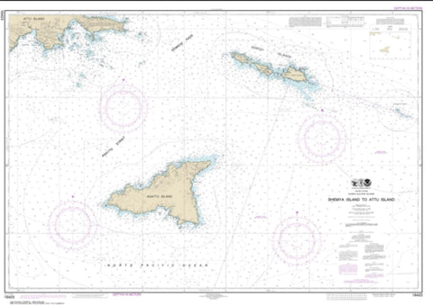 Buy map Shemya Island to Attu Island (16423-2) by NOAA