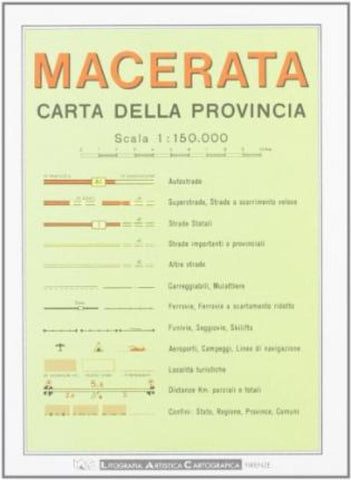 Buy map Macerata : carta della provincia