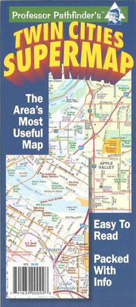 Buy map Twin Cities, Minnesota Supermap