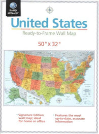 Buy map USA, Signature Edition Wall Map, Folded