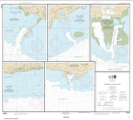 Buy map Harbors of Moloka‘i Kaunakakai Harbor; Pukoo Harbor; Kamalo Harbor; Kolo Harbor; Lono Harbor (19353-13) by NOAA