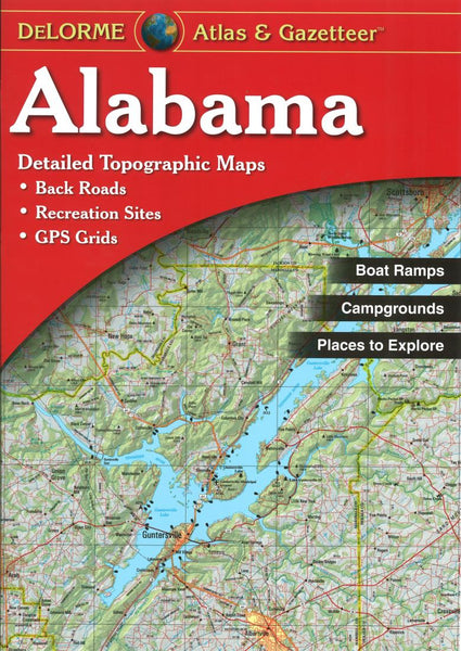 Buy map Alabama, Atlas and Gazetteer by DeLorme