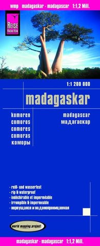 Buy map Madagascar and Comoros by Reise Know-How Verlag